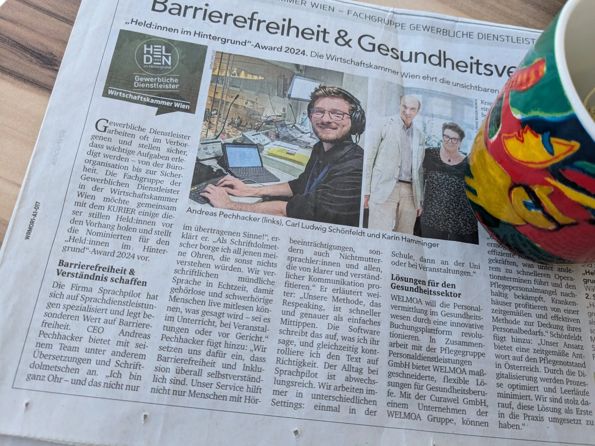 Kurier Artikel 25.07.2024
